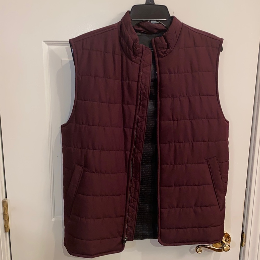 Marc Anthony Burgundy Vest